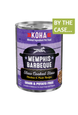 Koha Koha Dog Can Memphis Barbeque Slow Cooked Stew Chicken and Pork Recipe 12.7oz Grain Free