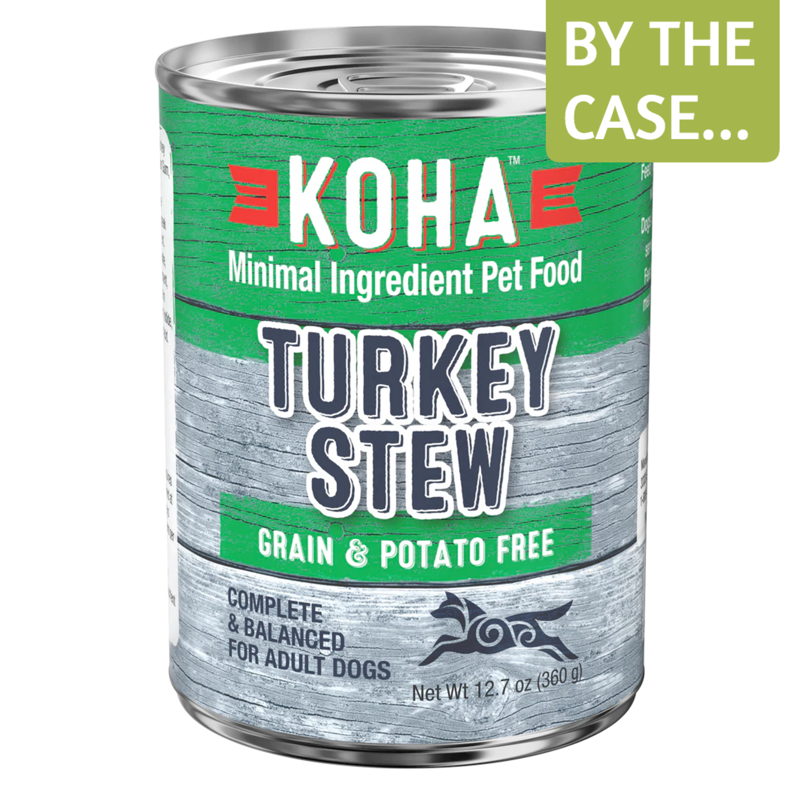 Koha Koha Dog Can Minimal Ingredient Turkey Stew 12.7oz Grain Free