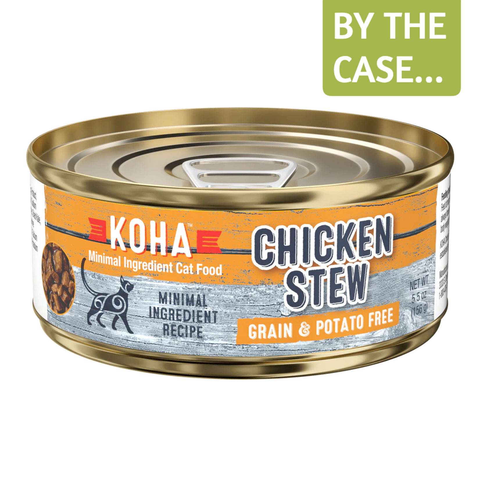 Koha Koha Wet Cat Food Minimal Ingredient Chicken Stew 5.5oz