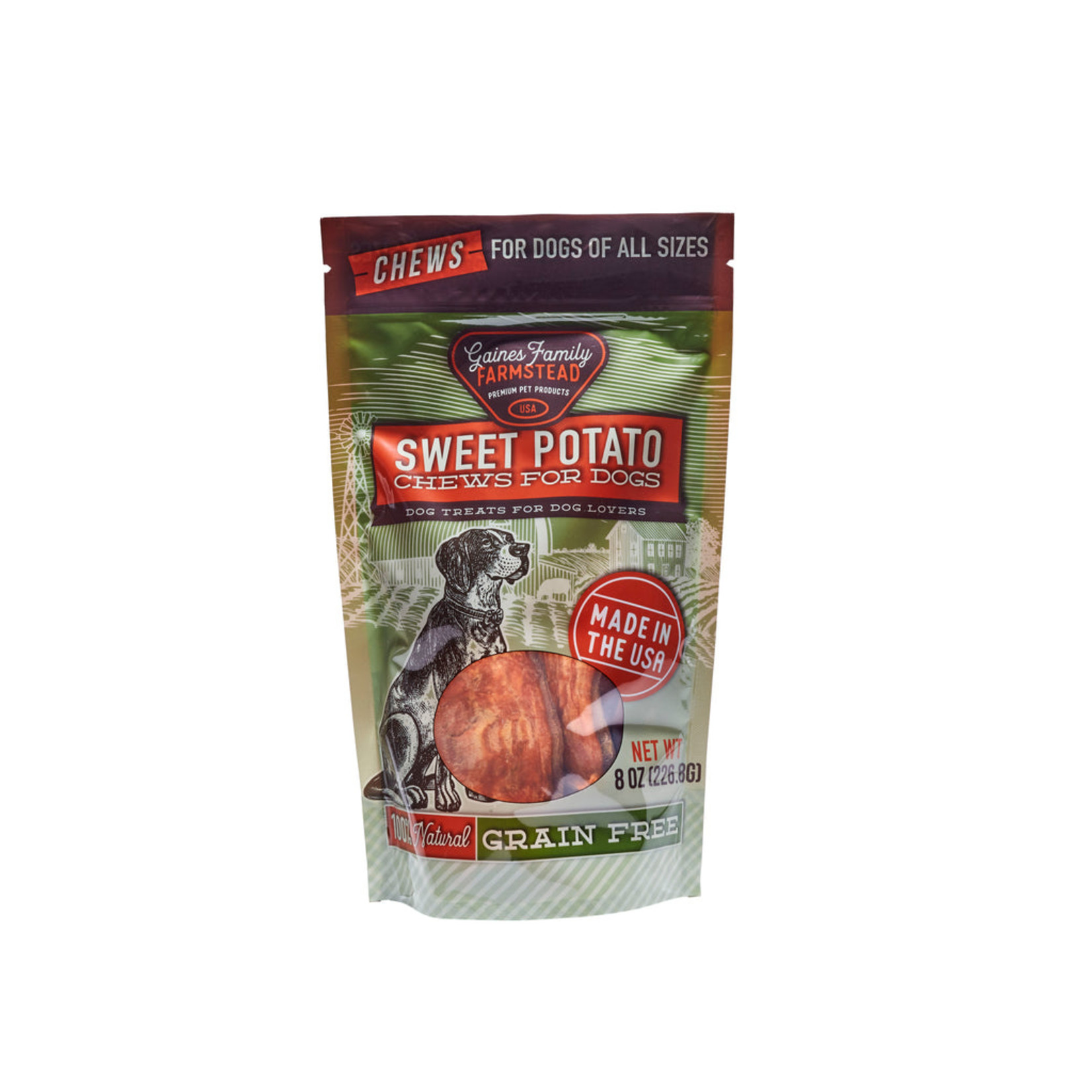 Gaines Family Gaines Family Farmstead Sweet Potato Slices Dog Chew