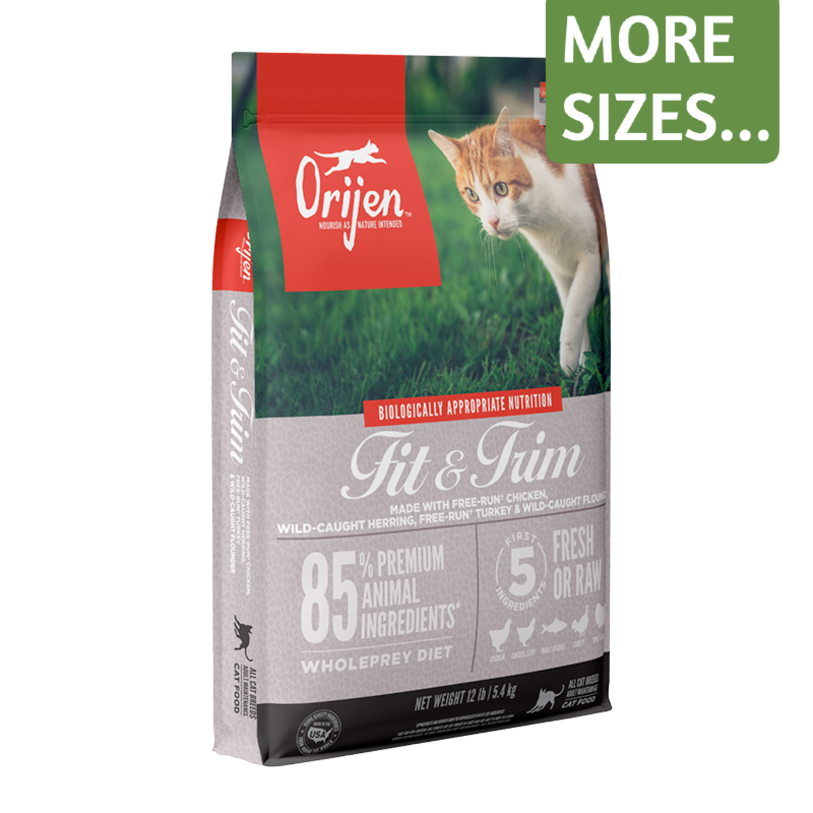 Orijen Orijen Dry Cat Food Fit & Trim Grain Free