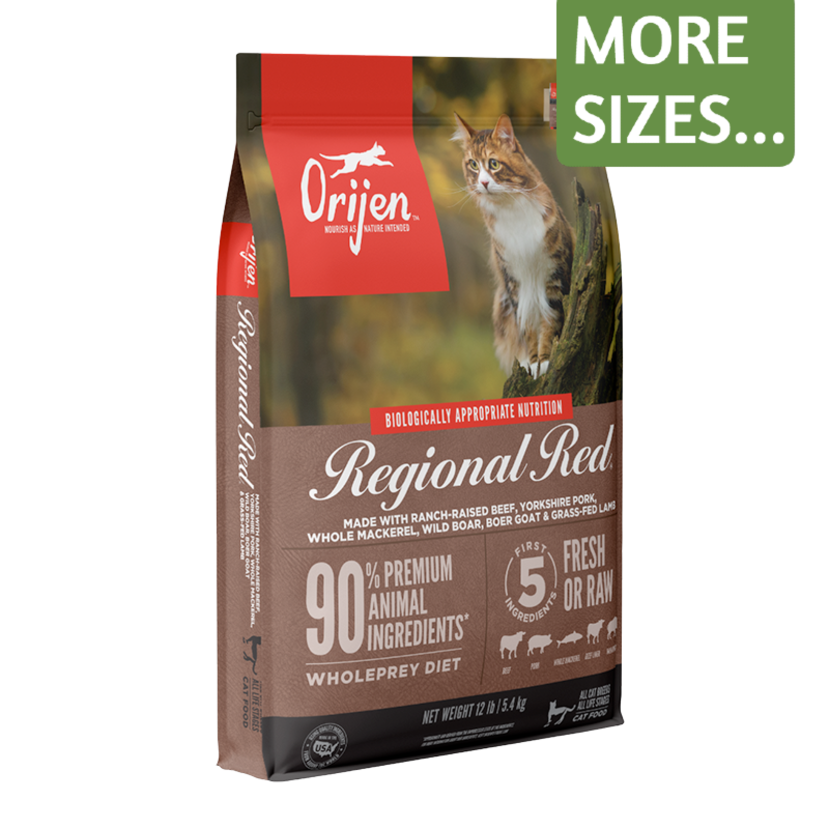 Orijen Orijen Dry Cat Food Regional Red Grain Free