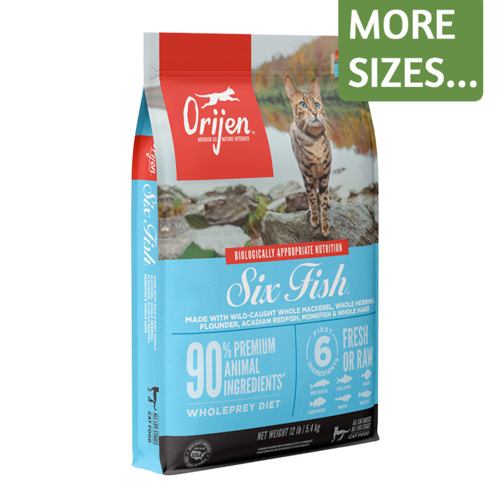 Orijen Orijen Dry Cat Food Six Fish Grain Free