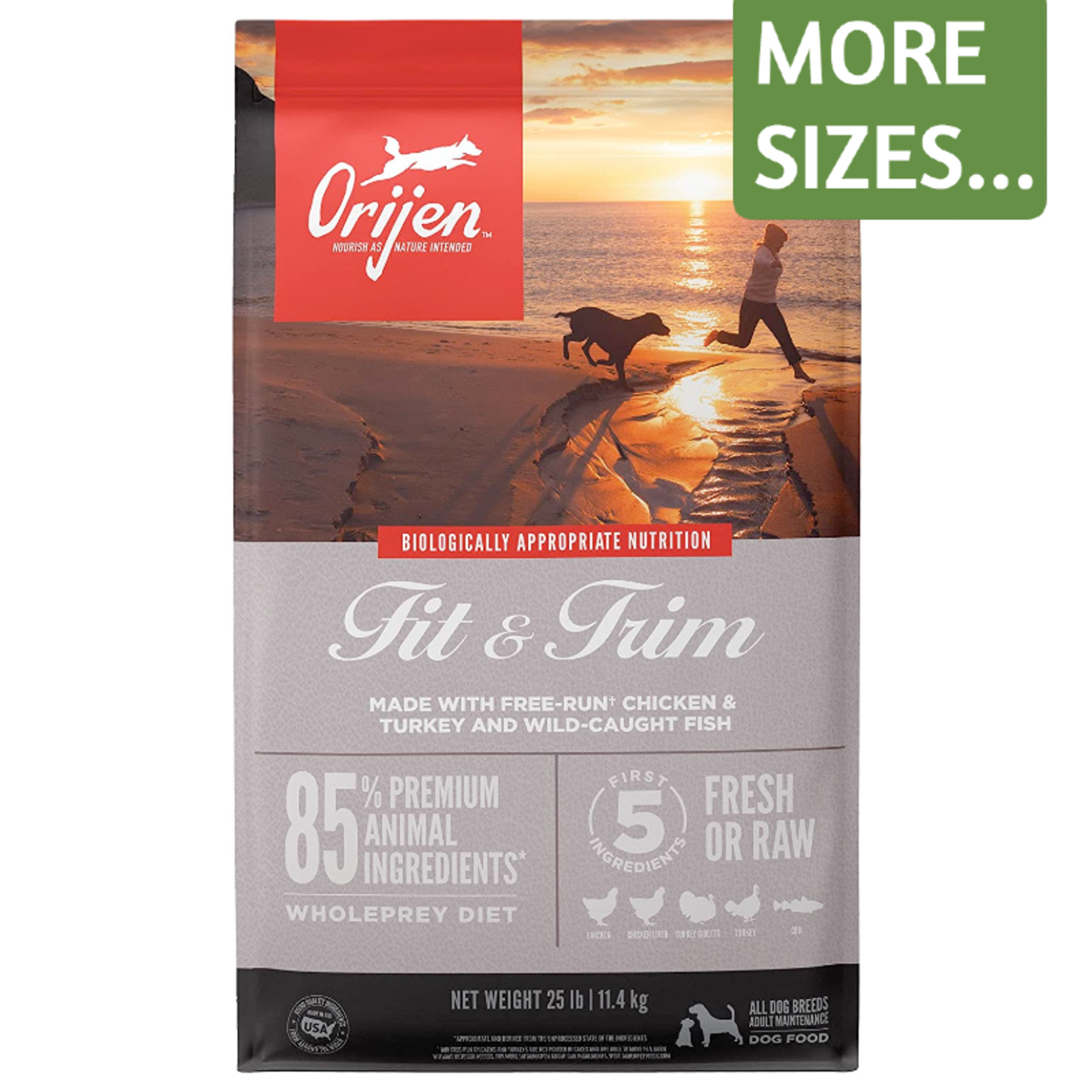 Orijen Orijen Dry Dog Food Fit & Trim Grain Free