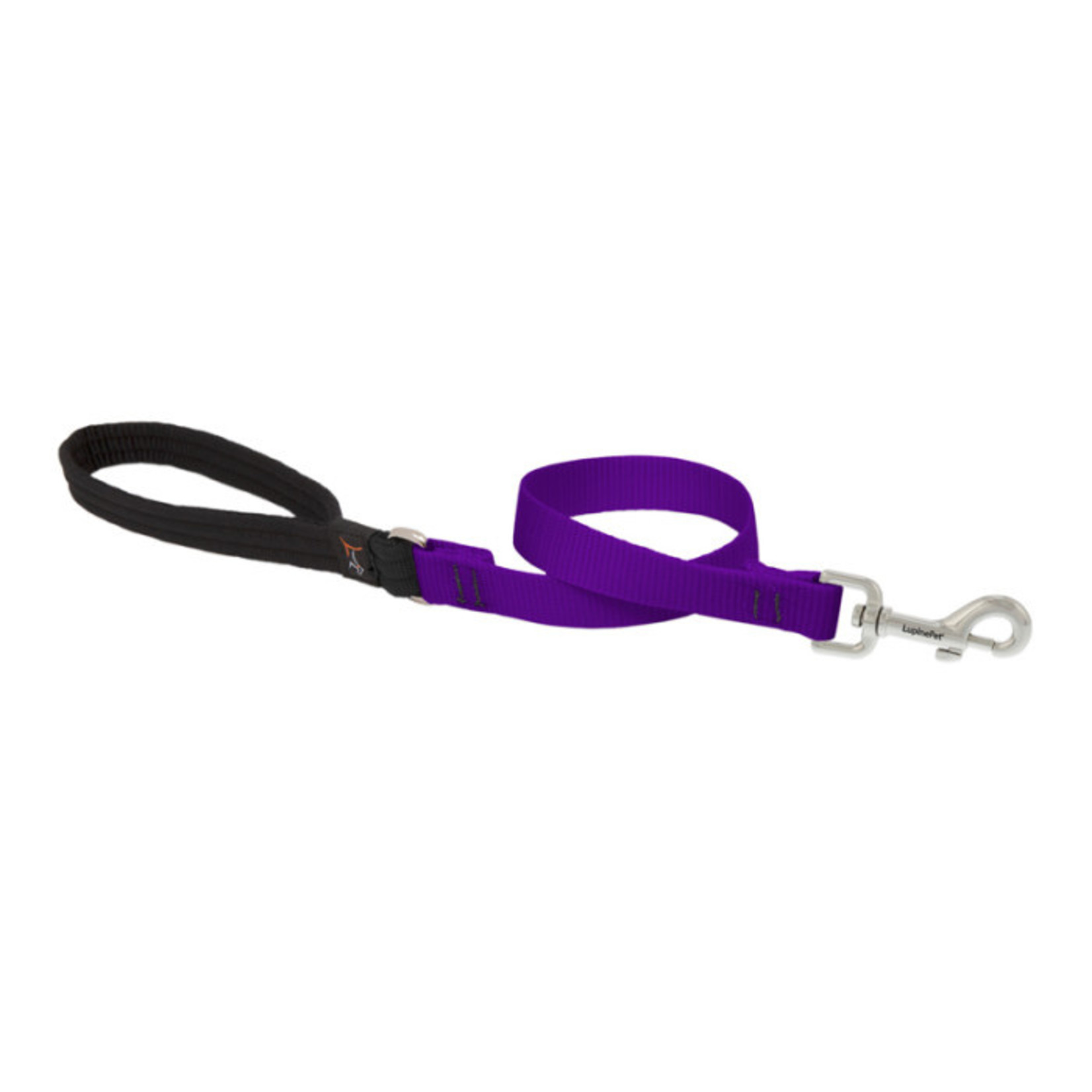 Lupine Lupine 3/4in Wide Dog Leads with Padded Handle in 4ft or 6ft Length Assorted Colors
