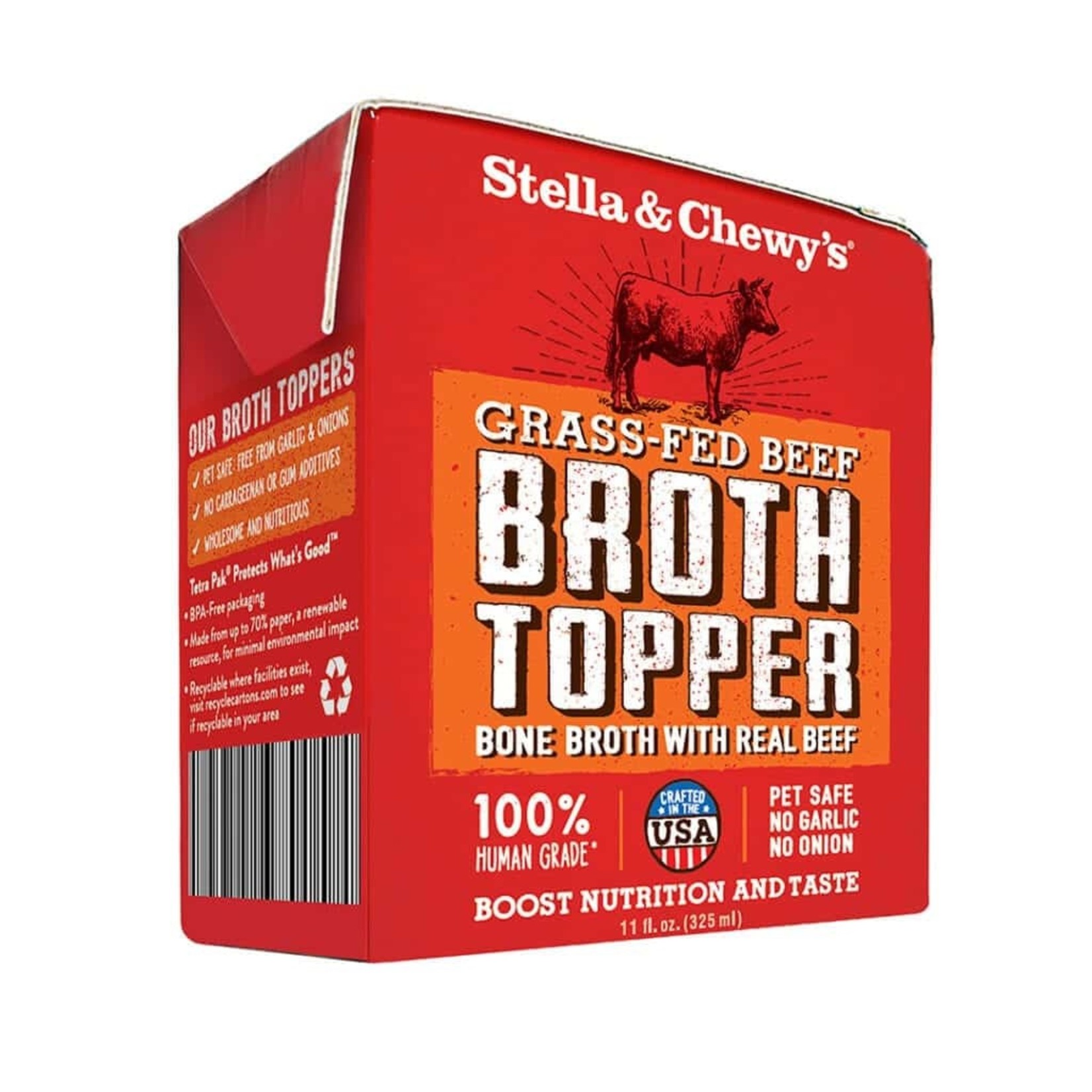 Stella and Chewys Stella and Chewy's Grass-Fed Beef Bone Broth Topper 11oz