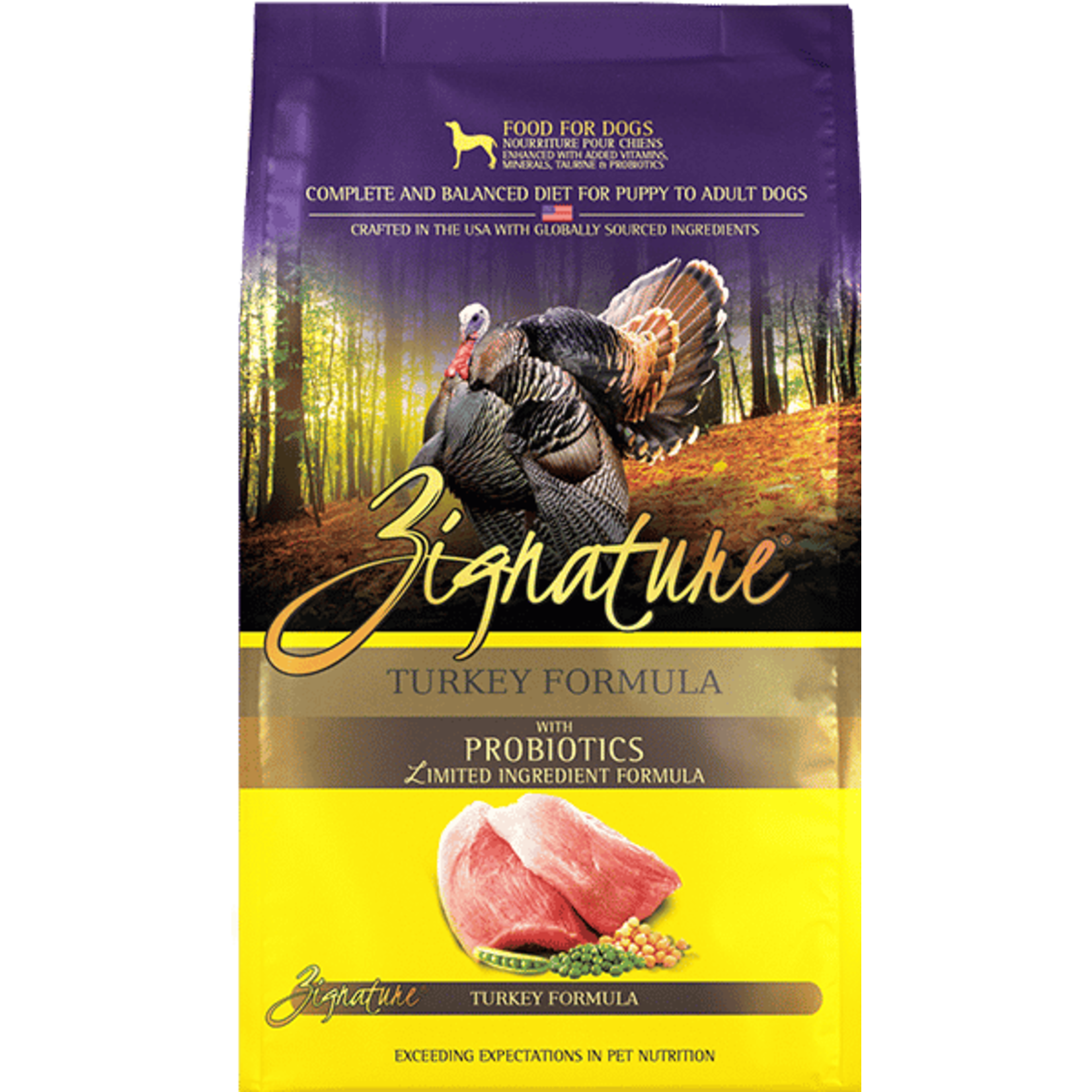 Zignature Zignature Dry Dog Food Limited Ingredient Formula Turkey Formula Grain Free