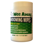 Wee Away Grooming Wipes Green Tea 100ct