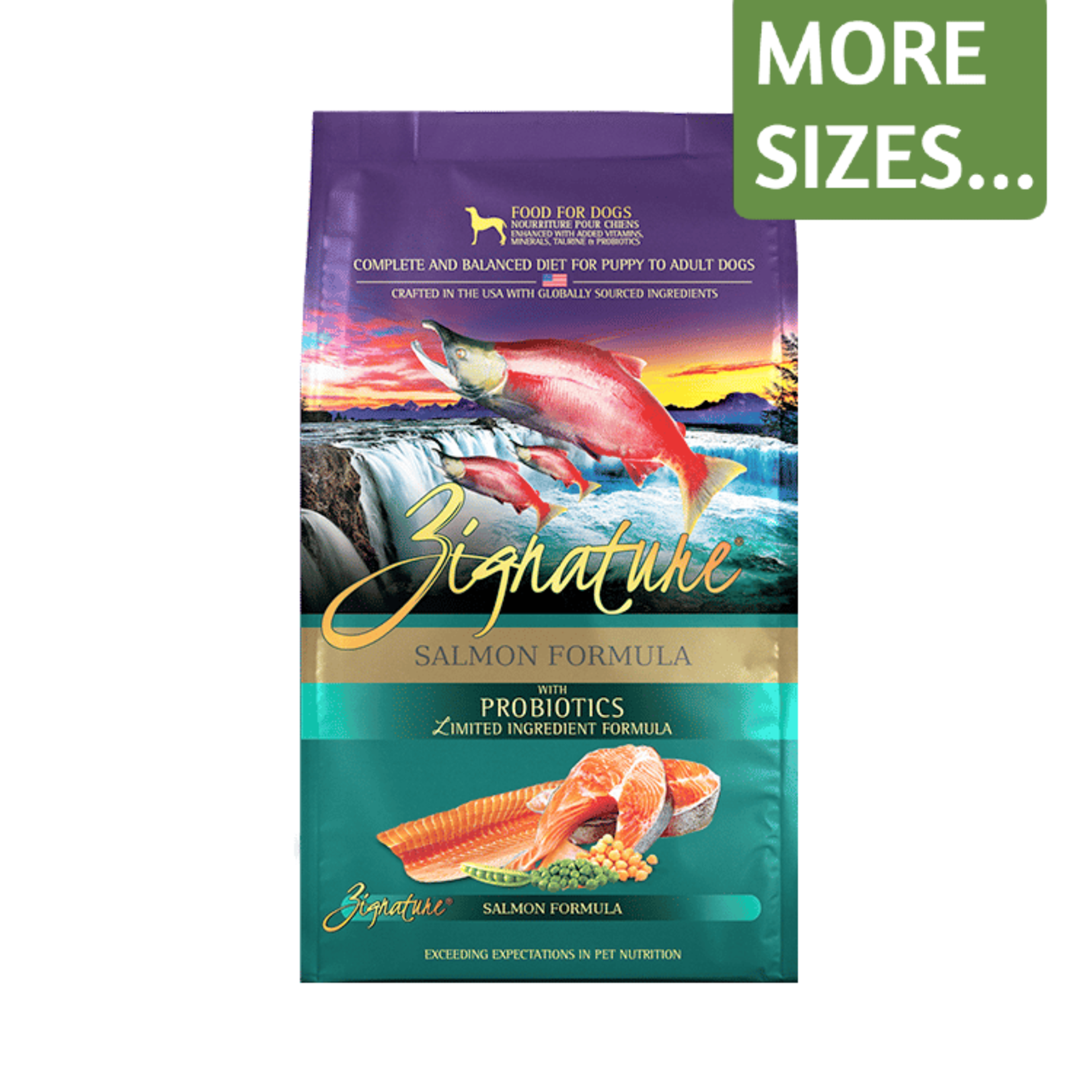 Zignature Zignature Dry Dog Food Limited Ingredient Formula Salmon Formula Grain Free