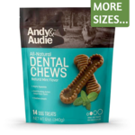 Andy and Audie Natural Mint Dental Chews