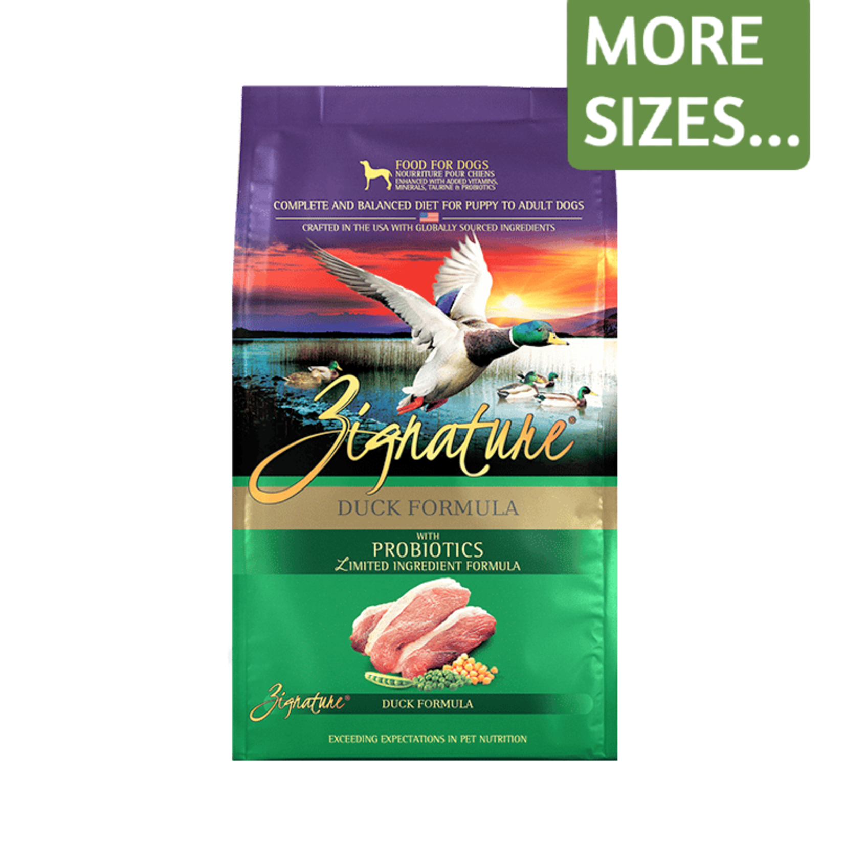 Zignature Zignature Dry Dog Food Limited Ingredient Formula Duck Formula Grain Free