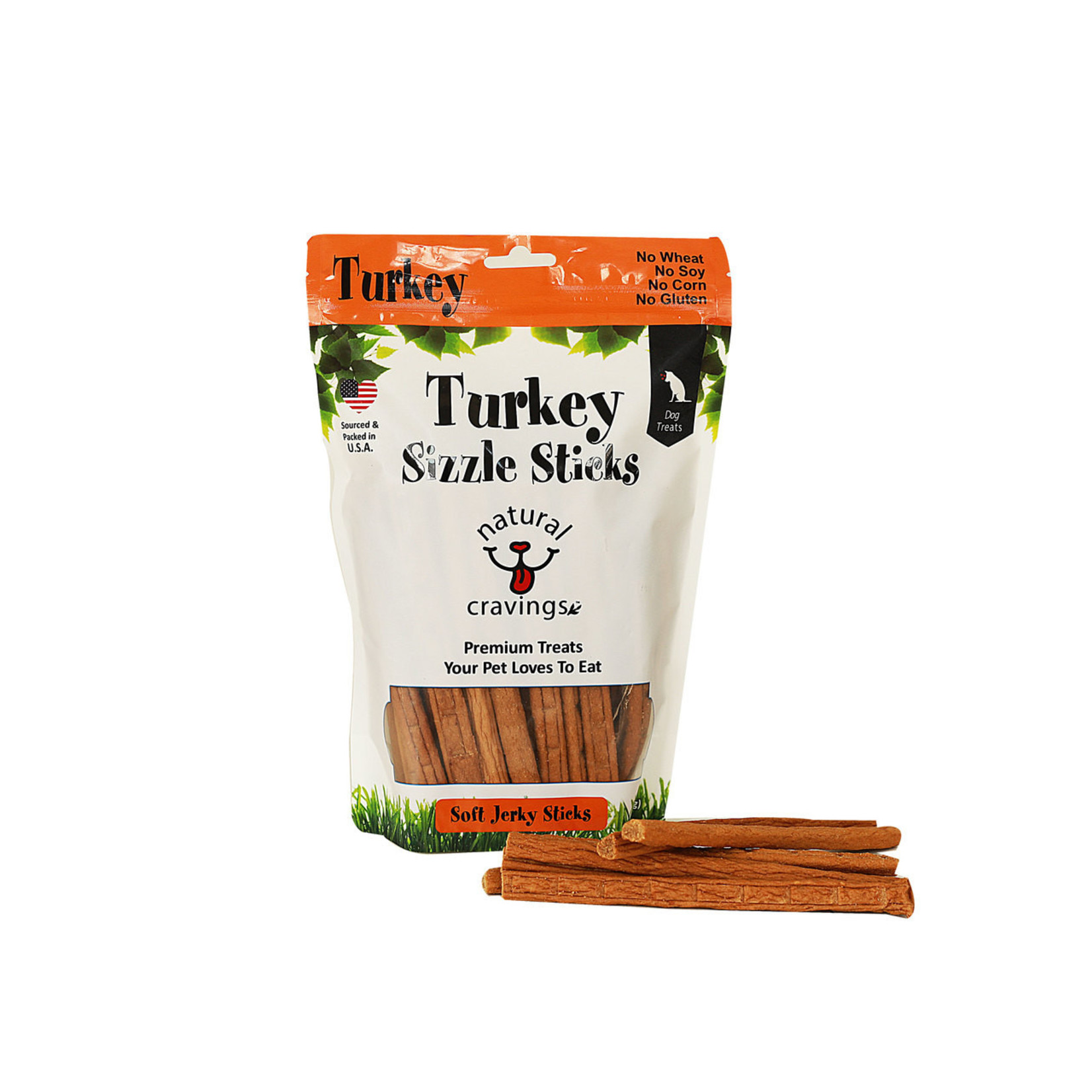 Natural Cravings Natural Cravings Turkey Sizzle Sticks Jerky 12oz