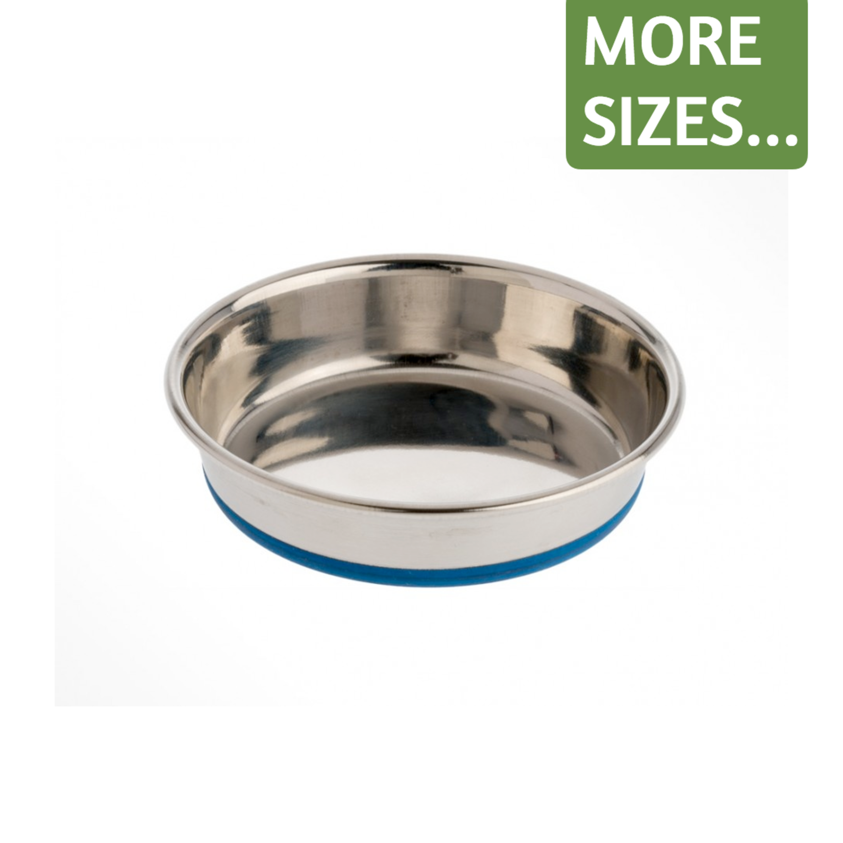 OurPets by Cosmic OurPets Durapet Premium Rubber-Bonded Stainless Steel Cat Dishes