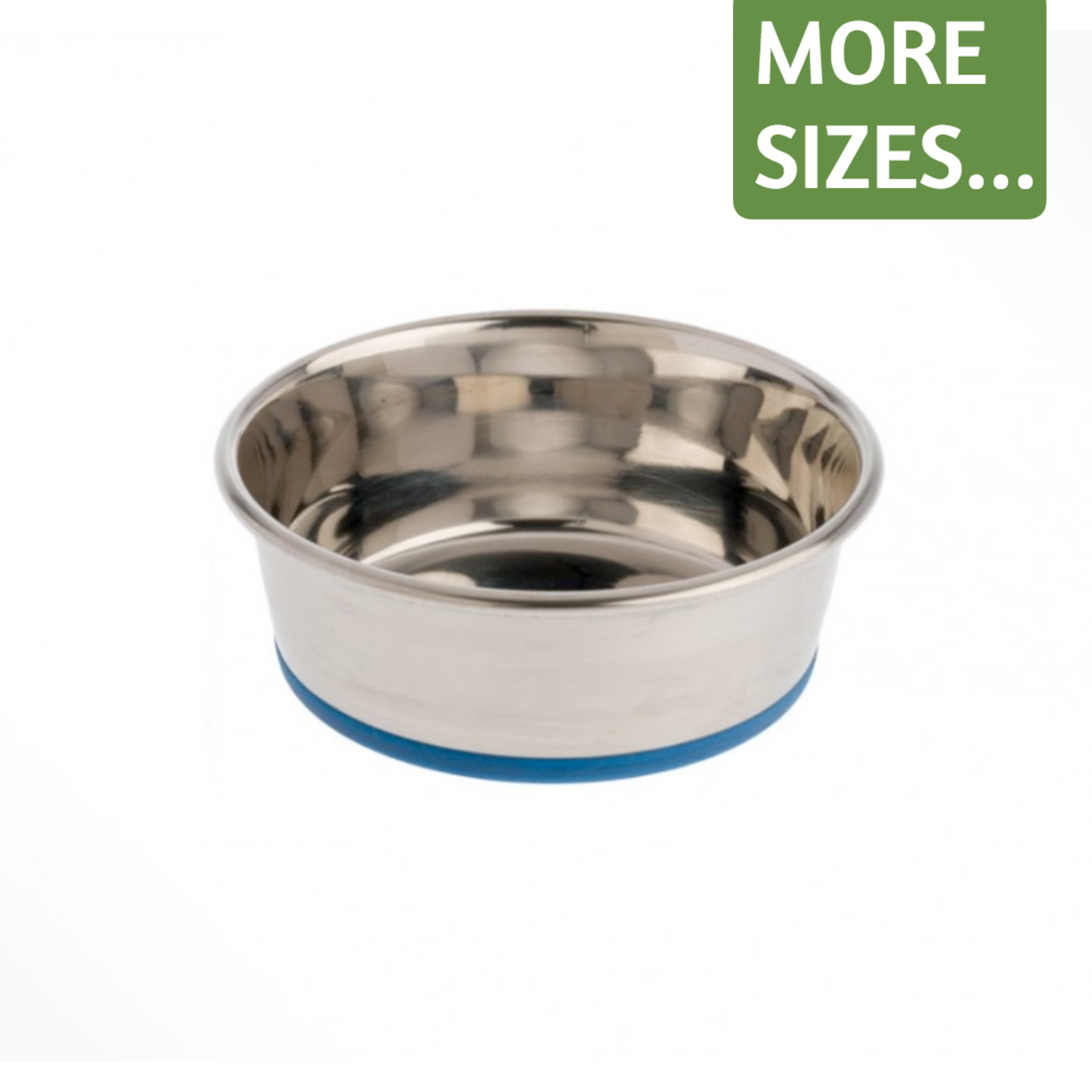 OurPets by Cosmic OurPets Durapet Premium Rubber-Bonded Stainless Steel Bowl