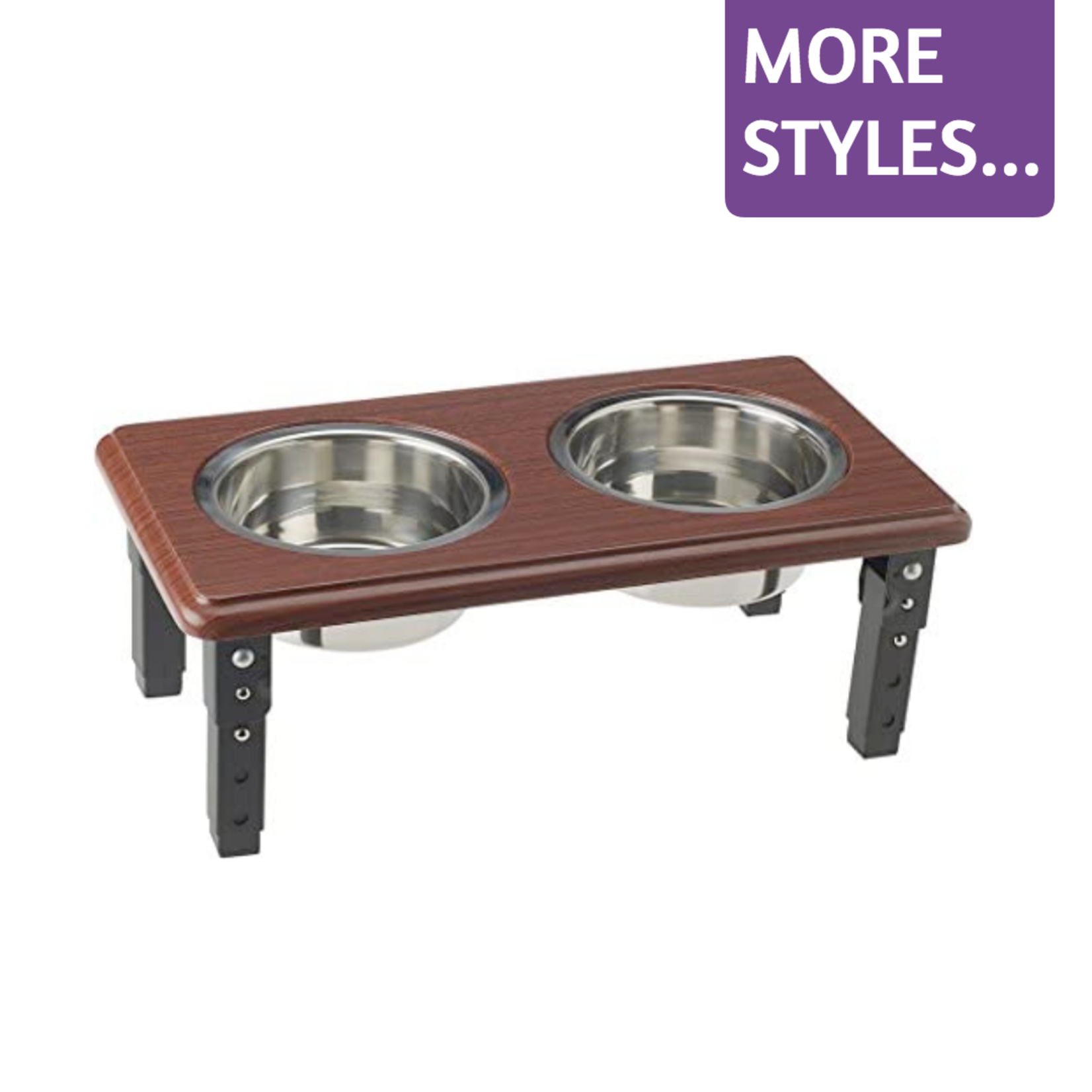 Ethical Pet / Spot Spot PosturePro Double Diner 3qt Elevated Dog Bowl Stand
