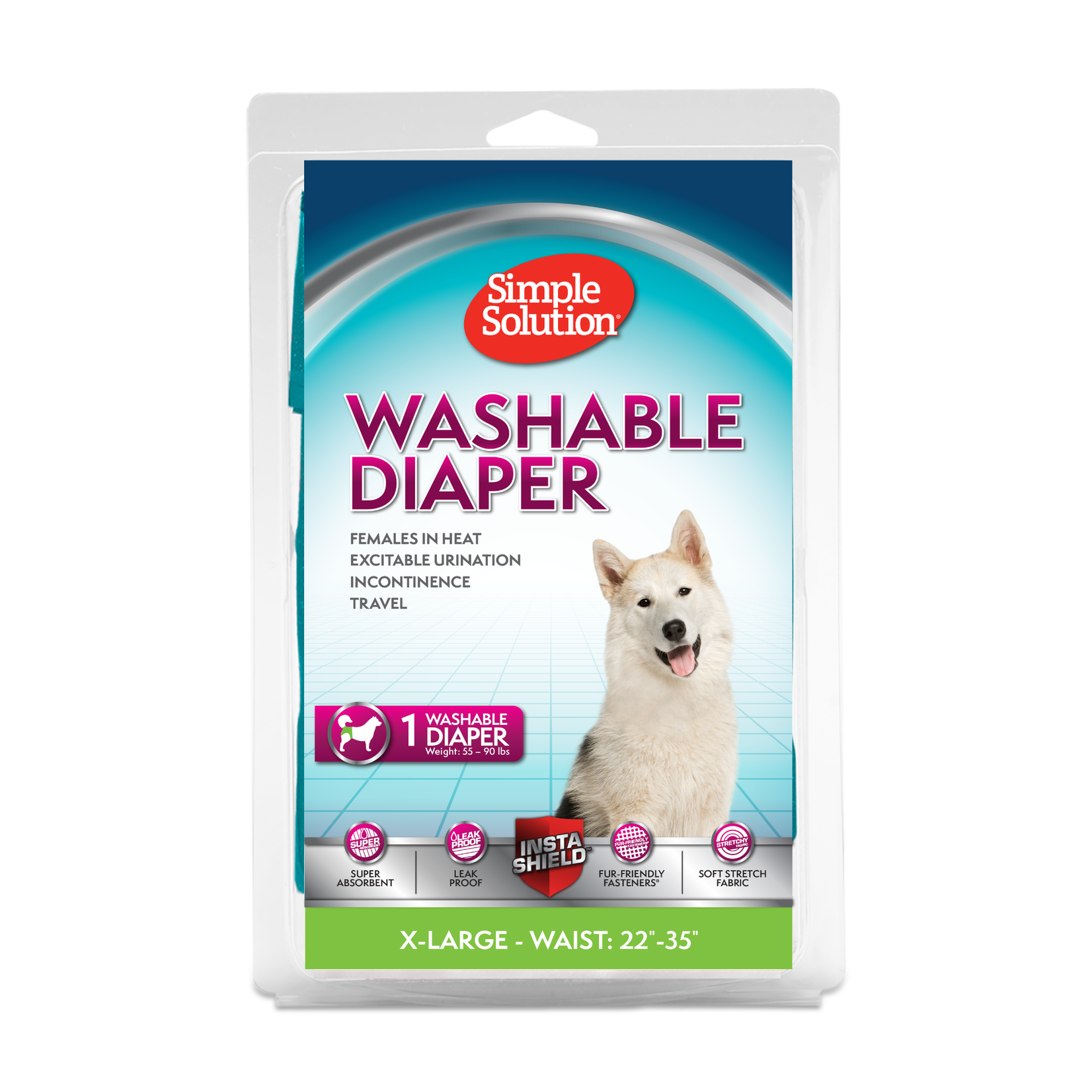 Simple Solution Washable Pet Diapers