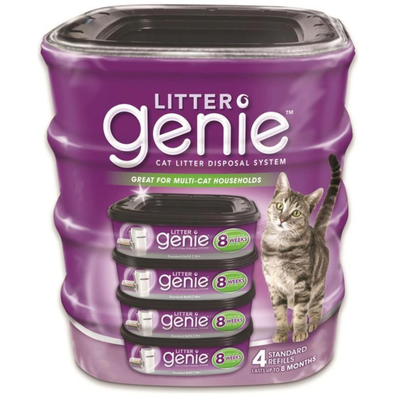 Litter Genie Litter Genie Square Bag Refill Packs