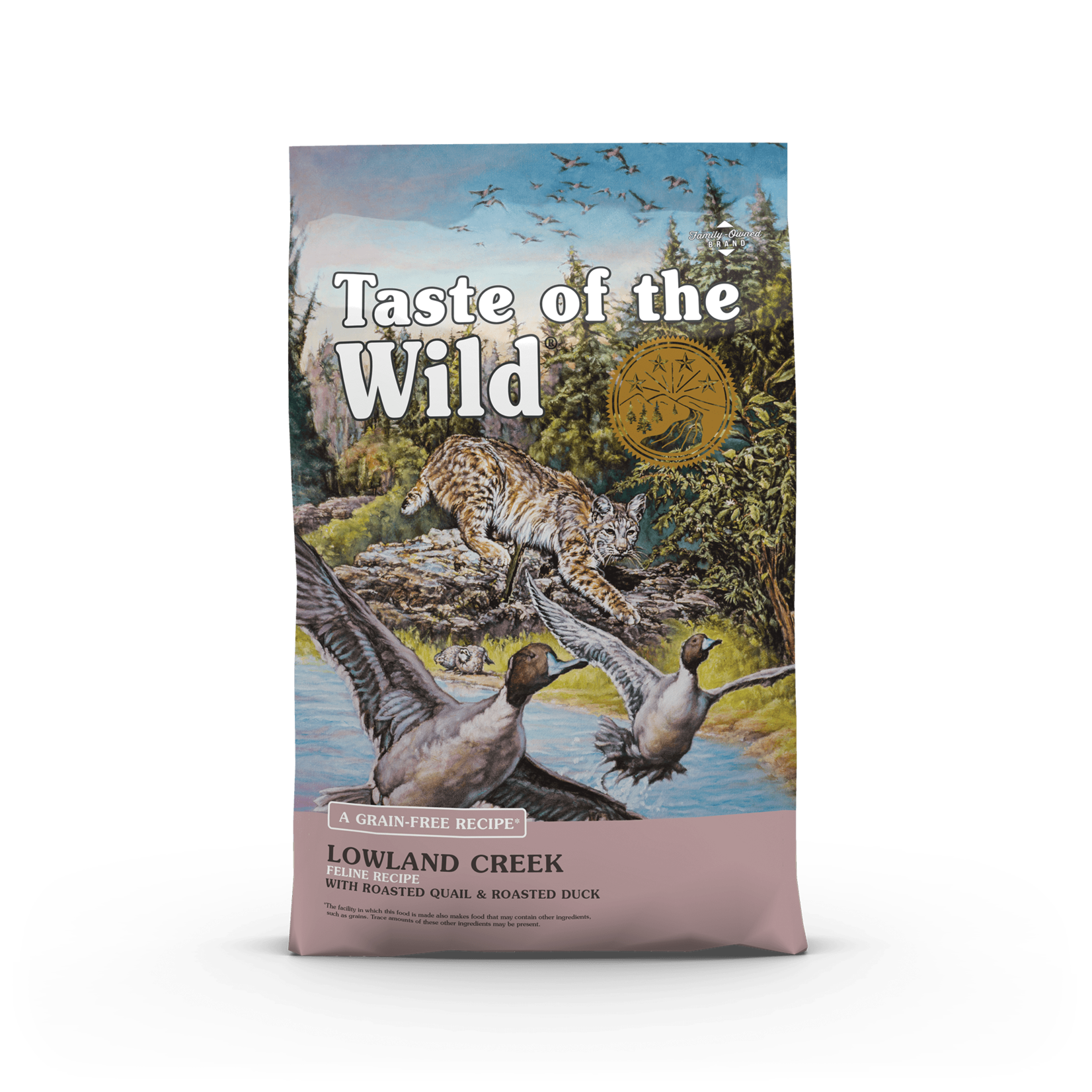 Taste of the Wild Taste of the Wild Dry Cat Food Lowland Creek Feline Recipe with Roasted Quail & Roasted Duck