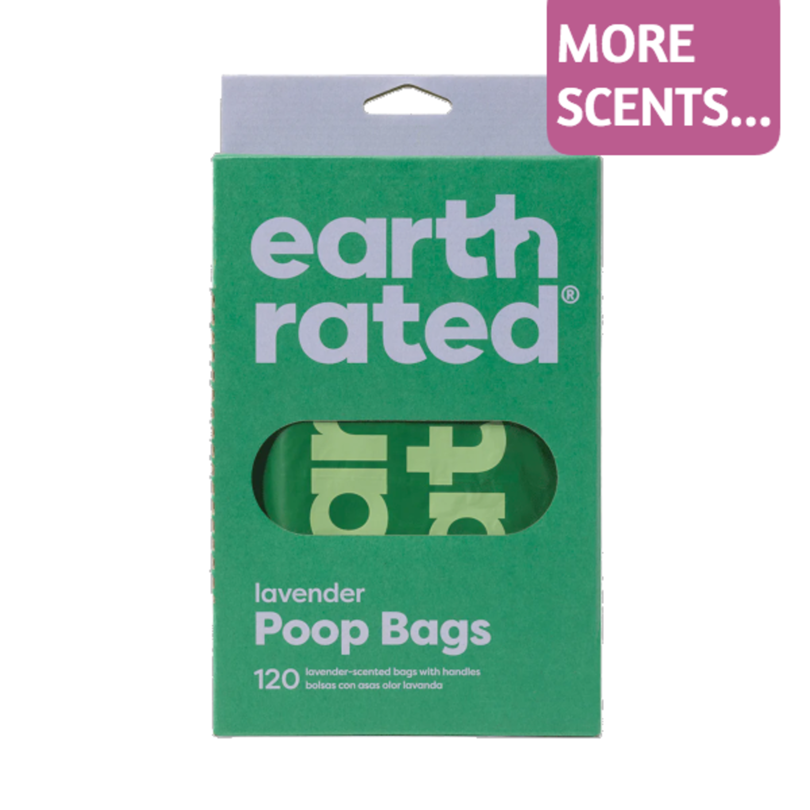 Earth Rated Earth Rated Easy-Tie Poop Bags w/Handles 120ct Unscented or Lavender