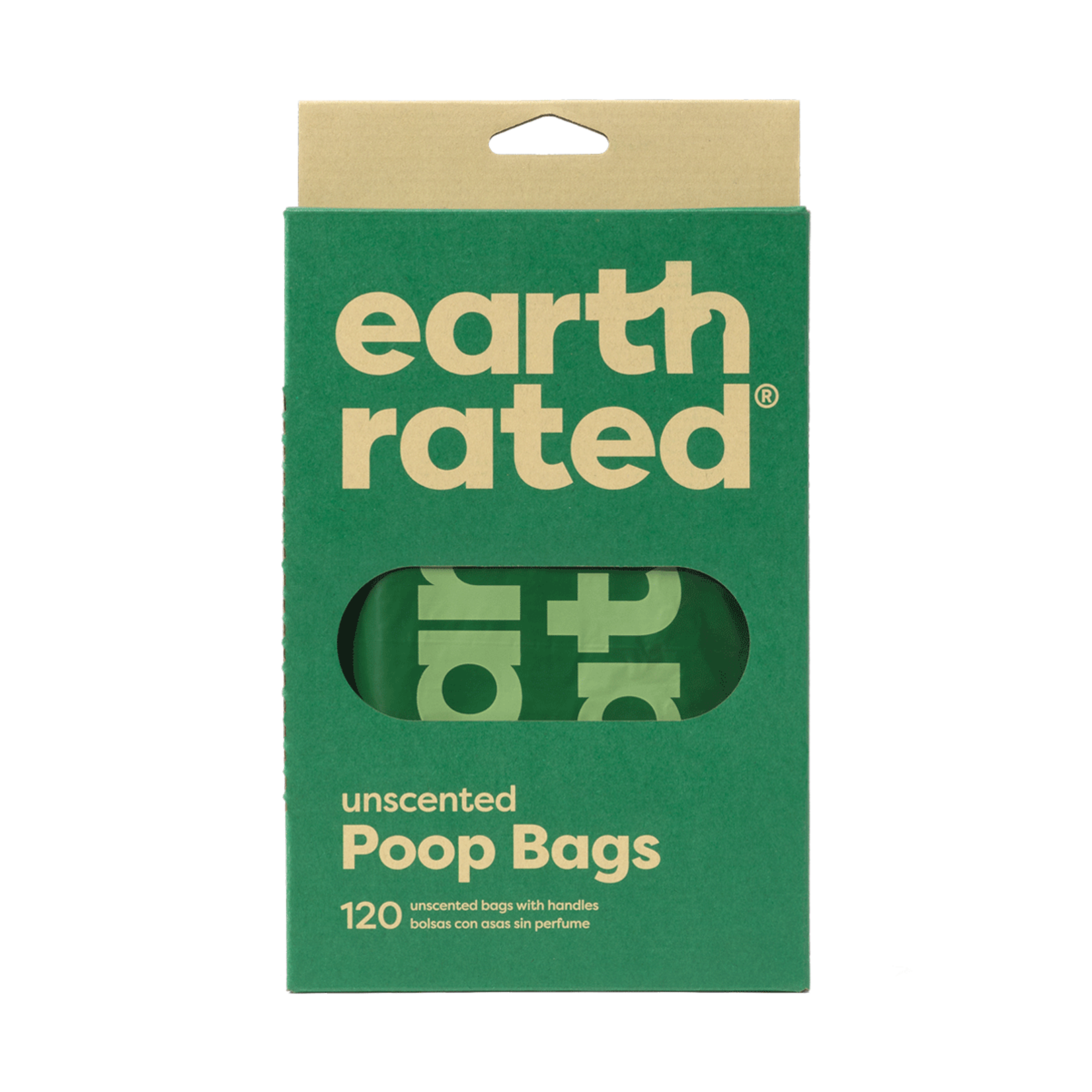 Earthborn Earth Rated Easy-Tie Poop Bags w/Handles 120ct Unscented or Lavender