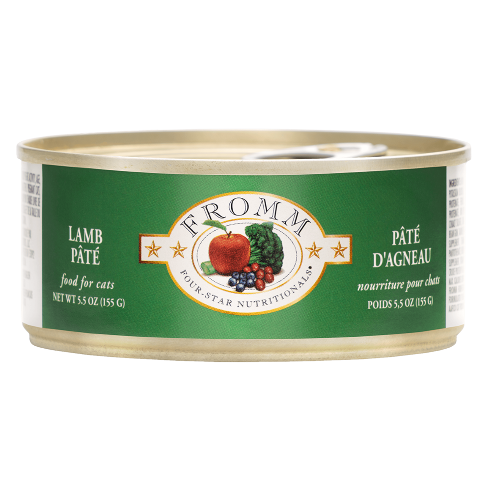 Fromm Fromm Wet Cat Food Four Star Nutritionals Lamb Pate 5.5oz Can
