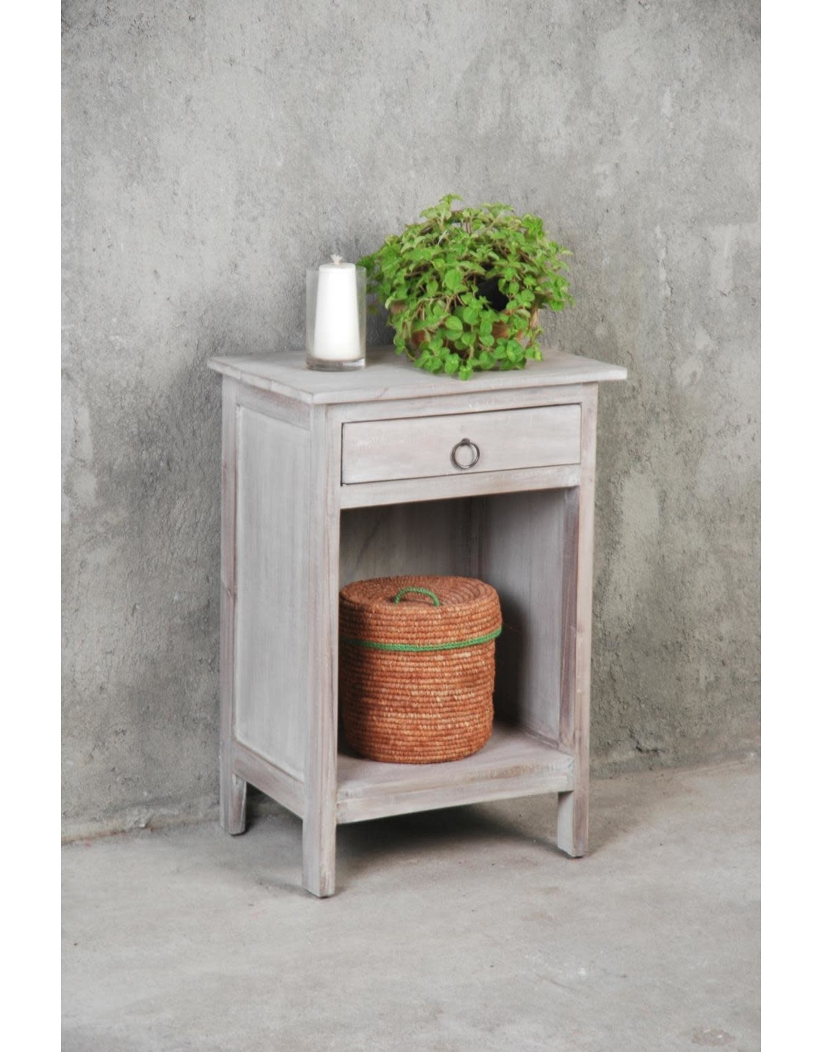 TAB2273 Side Table 19.6x15x28.7"H