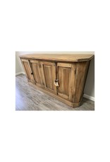 CAB1802 Traditional Farmhouse Sideboard 4 Panel DR 70.1x17.7x36.2