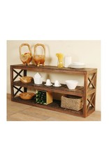 TR02 Console Table 1 Shelf 66.3x17.8x3.02"H