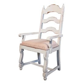 CHA022X Trestle Arm Chair 22.5x25.4x47.4"H