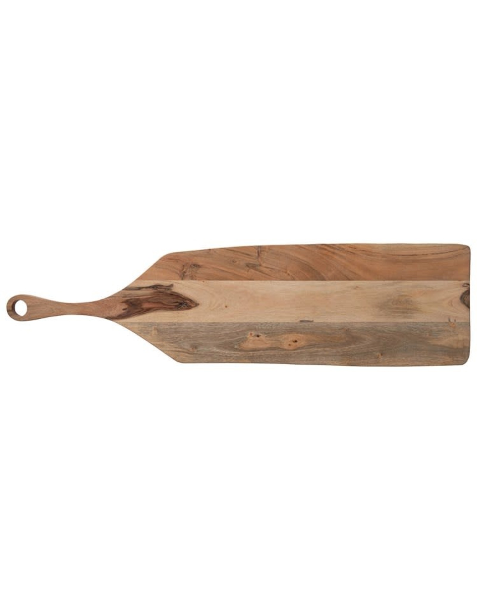 Acacia Wood Cheese/Cutting Board W/ Handle DF3136