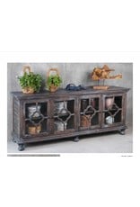 CAB1781 Credenza 4GD w/Clove Panel 87 x 21 1/4 X 35 7/8