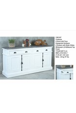 Credenza 4 dr 2Dwr w RG 68.1 x 16X34.5H