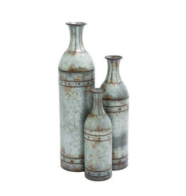 20269  Metal Vase Medium 33"