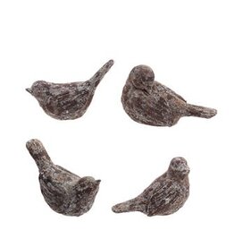Resin Bird w/ Distressed 4 styles DA1024A