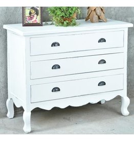 CAB278 Savannah Chest 3 drw w/ RG 43.2x18.5x35.3