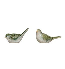 DF2759A Stoneware Bird Green
