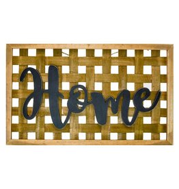 107-85098 Slat Wood Home Sign