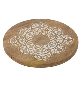 78282 Wd Lazy Susan Cake Stand