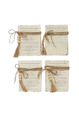 Wood Block Faux Books with Saying, 4 Styles EACH DF3338A