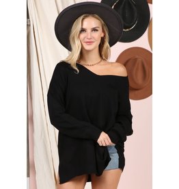 CWOSWL058 VNK Tunic Sweater