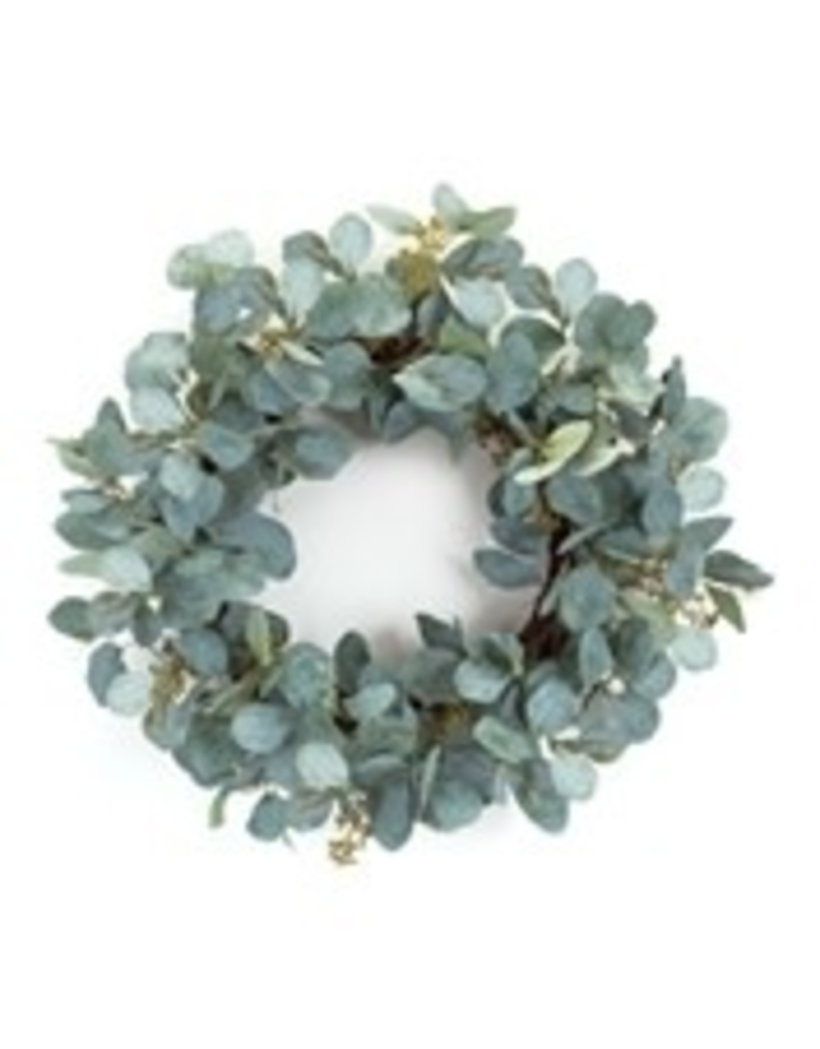 Eucalyptus Wreath 20"D Fabric