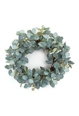 Eucalyptus Wreath 20"D Fabric