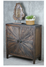 CAB289 Starburst Accent Cabinet 34.2x15x38.6