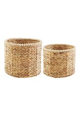 40130130Hyacinth Beaded Basket