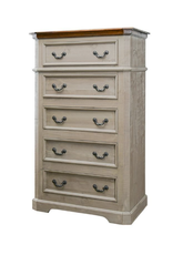 COM 3272-TG PARK AVE CHEST OLD GR/TO TOP 34 × 18 × 57 in