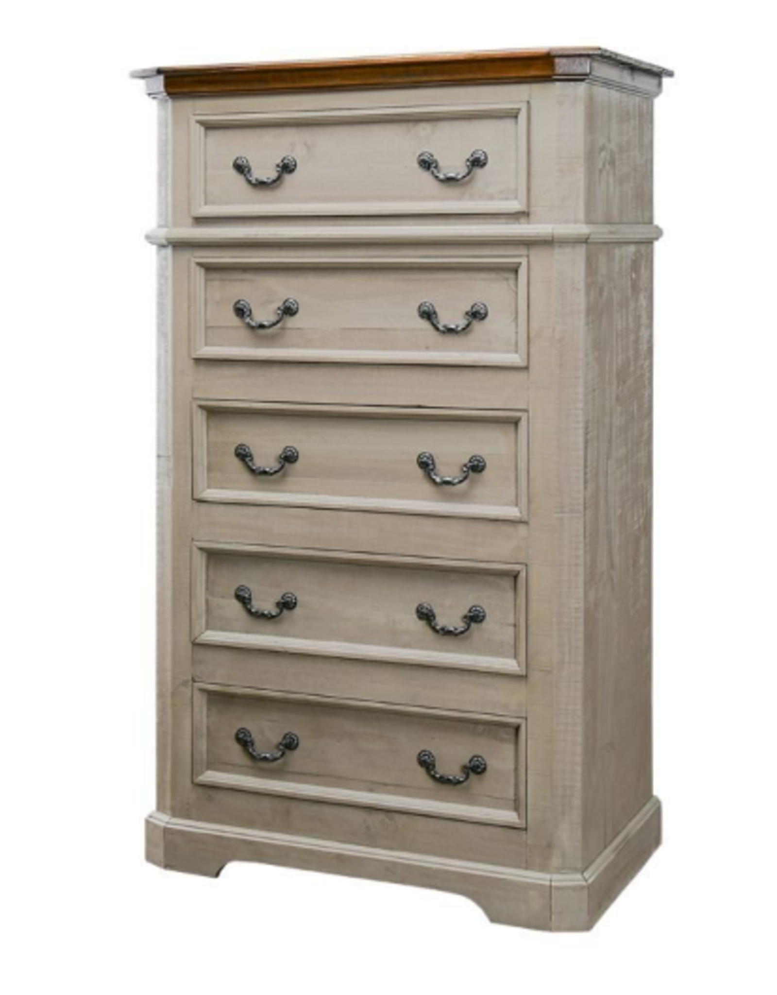 COM 3272-TG PARK AVE CHEST OLD GR/TO TOP 34 × 18 × 57 in