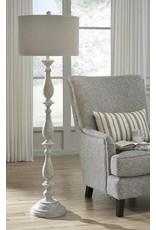 Whitewash Floor Lamp 18" x18" x 61.13"H L235341