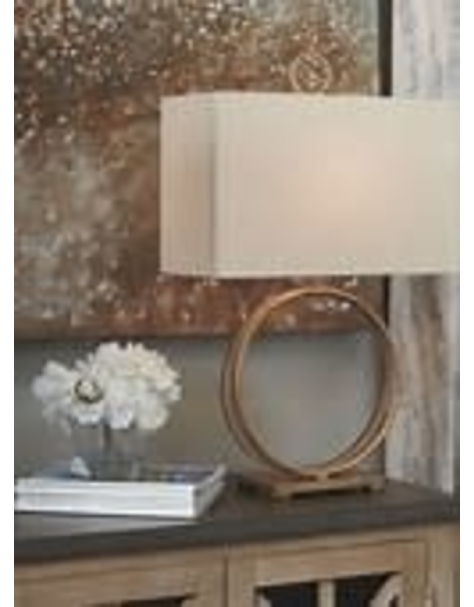Metal Table Lamp 17.25" x 8.5" x 28"H L208124