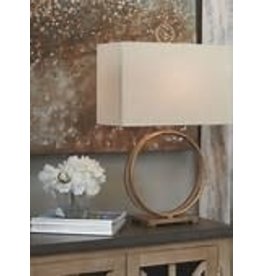 Metal Table Lamp 17.25" x 8.5" x 28"H L208124