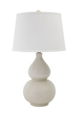 Ceramic Table Lamp Saffi Cream